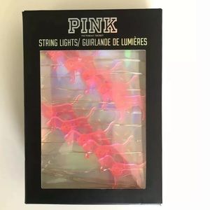 Victoria's Secret PINK Dog String LED Lights Decor Dorm Hanging RARE NEW